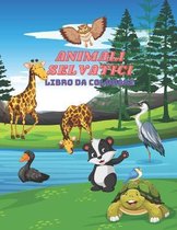 Animali Selvatici - Libro Da Colorare