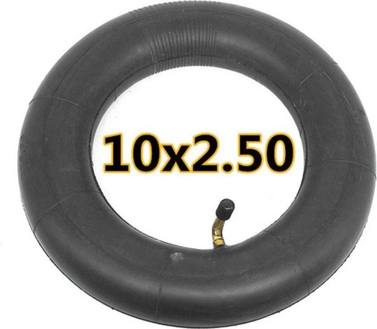 Binnenband met ventiel op 90° | 10x2.5/3.0 | Elektrische step | Elektrische kickscooter | accessoires | Geschikt voor Ninebot Max G30