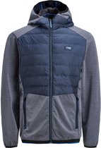 Jack & Jones Vest - Regular Fit - Blauw - 3XL Grote Maten