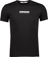 Calvin Klein T-shirt - Slim Fit - Zwart - XL