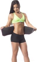 Waist Trimmer - Waist Trainer - Afslankband - Waist Shaper - Sauna Belt Geel/Yellow | Size: X-large