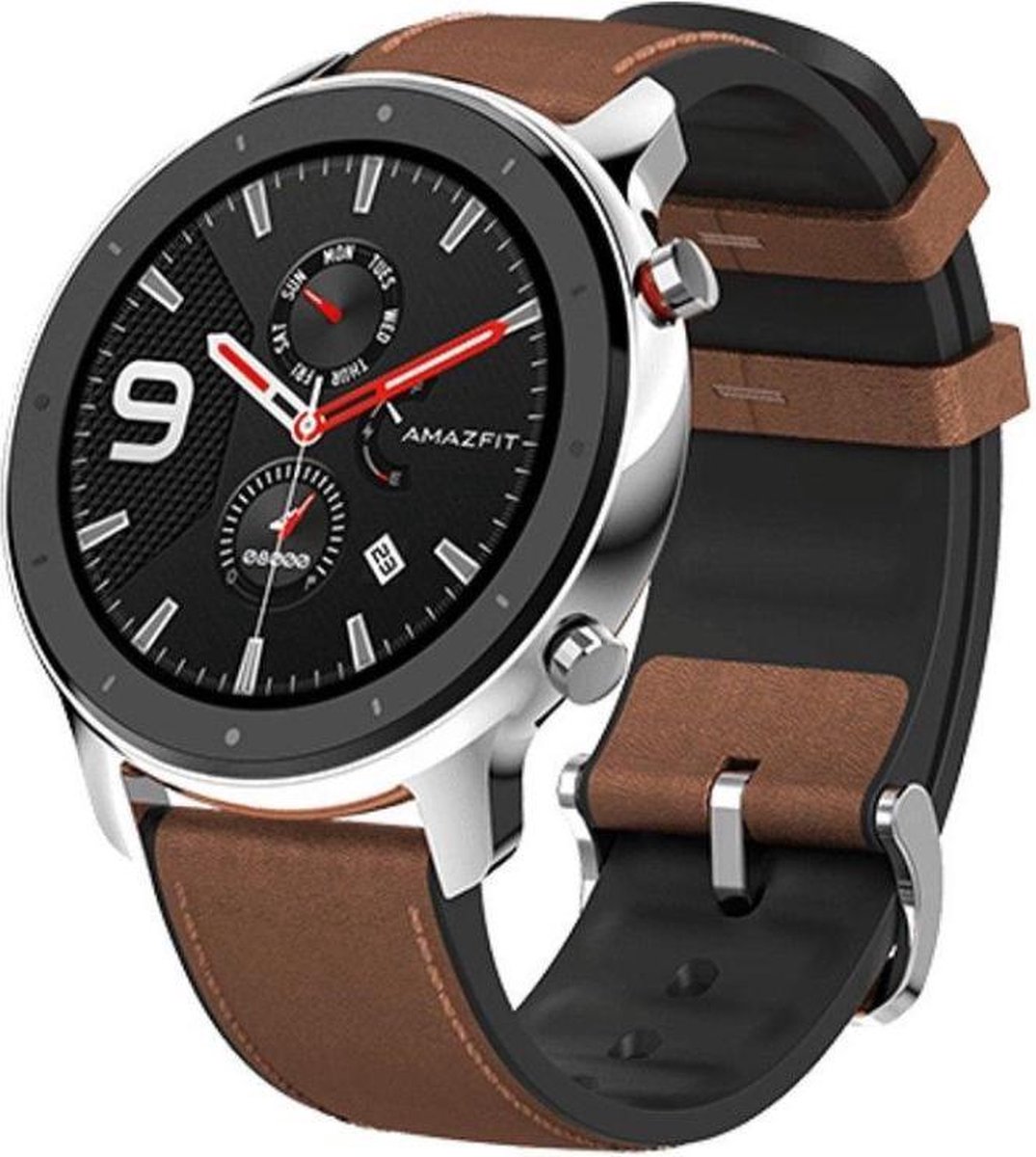 Amazfit GTR - Smartwatch - 47 mm - RVS | bol.com
