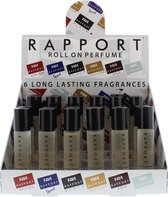 Eden Classic Rapport Platinum 10ml Roll On Perfume Display Unit 24pcs