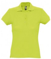 SOLS Dames/dames Passion Pique Poloshirt met korte mouwen (Appelgroen)