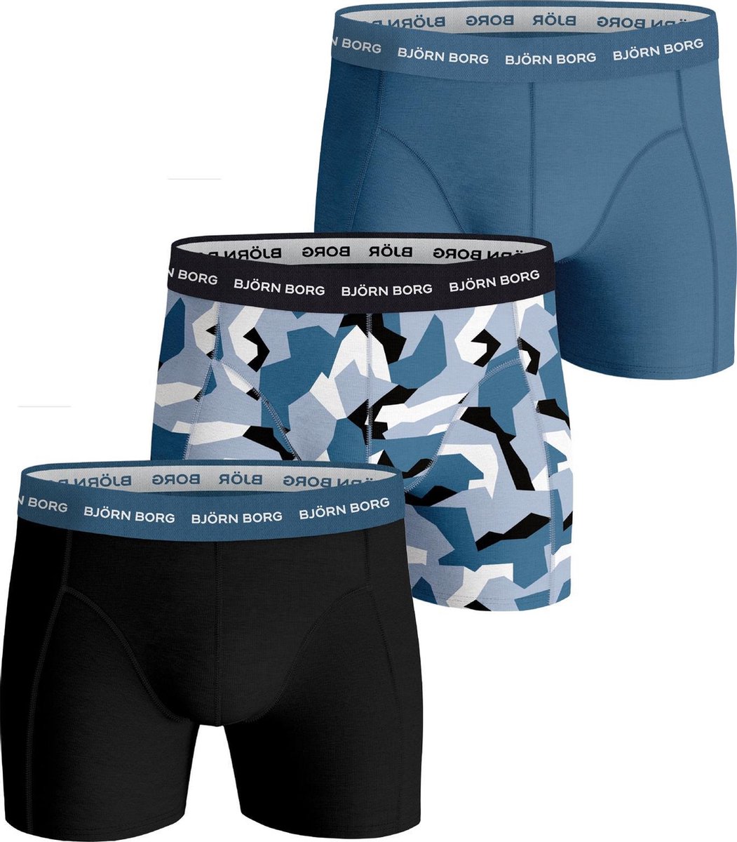 Bj rn Borg Nordic Camo Onderbroek - Mannen - navy/blauw/wit