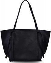 Dielay - Tas Dames - Kunstleer - 45x28x17 cm - Zwart