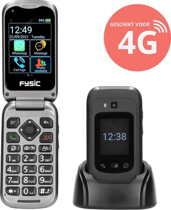 Fysic F25 Senioren Telefoon met 4G en SOS-knop