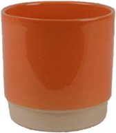 Pots only - Eno - Bloempot - Ø 10 cm  - koraal oranje