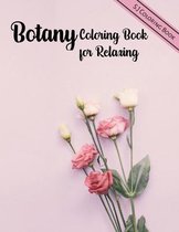 Botany Coloring Book for Relaxing