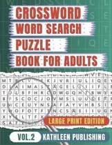 Crossword Word Search Puzzle Books for adults