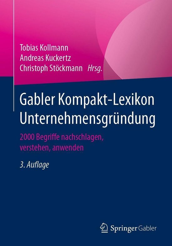 Business and Economics (German Language) - Gabler Kompakt-Le ... - cover