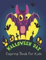 Halloween Day Coloring Book for Kids