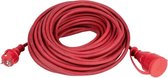 PARKSIDE® Verlengsnoer 3500W Rood - 25 Meter - Voor binnen als buiten te gebruiken -