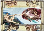 Michelangelo : The Creation of Adam  -  Puzzle 1,000 pieces