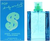 Andy Warhol Pop Pour Homme Eau De Toilette 100ml Spray