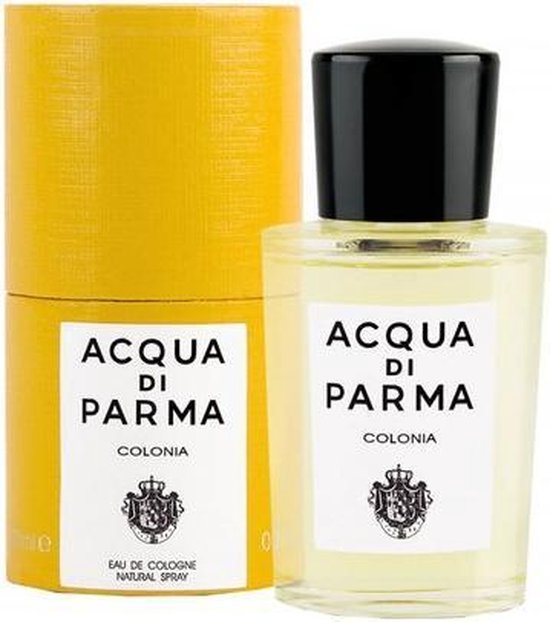 Oranje verpakking met Acqua Di Parma Colonia eau de cologne en deostick.