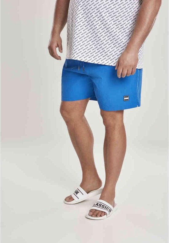 Shorts de bain de bain Urban Classics -4XL- Blauw bloc