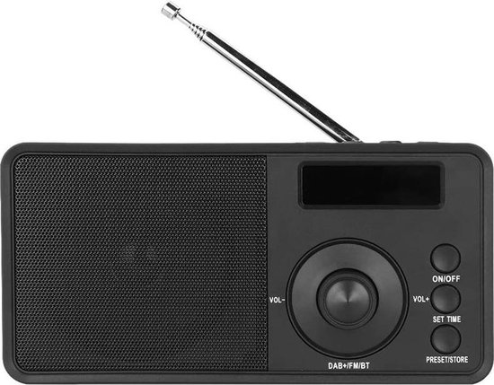 Mexico zoeken Doorweekt DAB / DAB + draagbare radio handheld stereo FM automatisch zoekkanaal  Ingebouwde... | bol.com