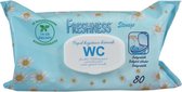 Freshness Vochtig Toiletpapier Biologisch Afbreekbaar 80st