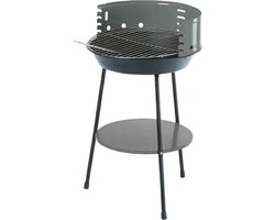 Master Grill MG915 - Houtskoolbarbecue - Okrond - 35 cm - Staal