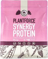 Plantforce Synergy Proteïne - Berry - 800 gram - Heerlijke Vegan Eitwitshake met compleet aminozuur profiel