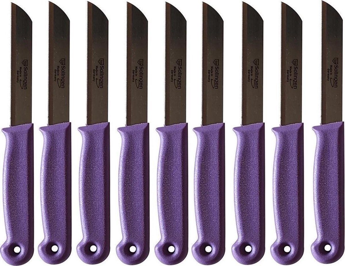 Lot de 10 couteaux à éplucher, longueur : 16 cm