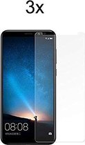 Huawei Mate 10 Lite Screenprotector - Beschermglas Huawei Mate 10 Lite Screen Protector Glas - 3 stuks