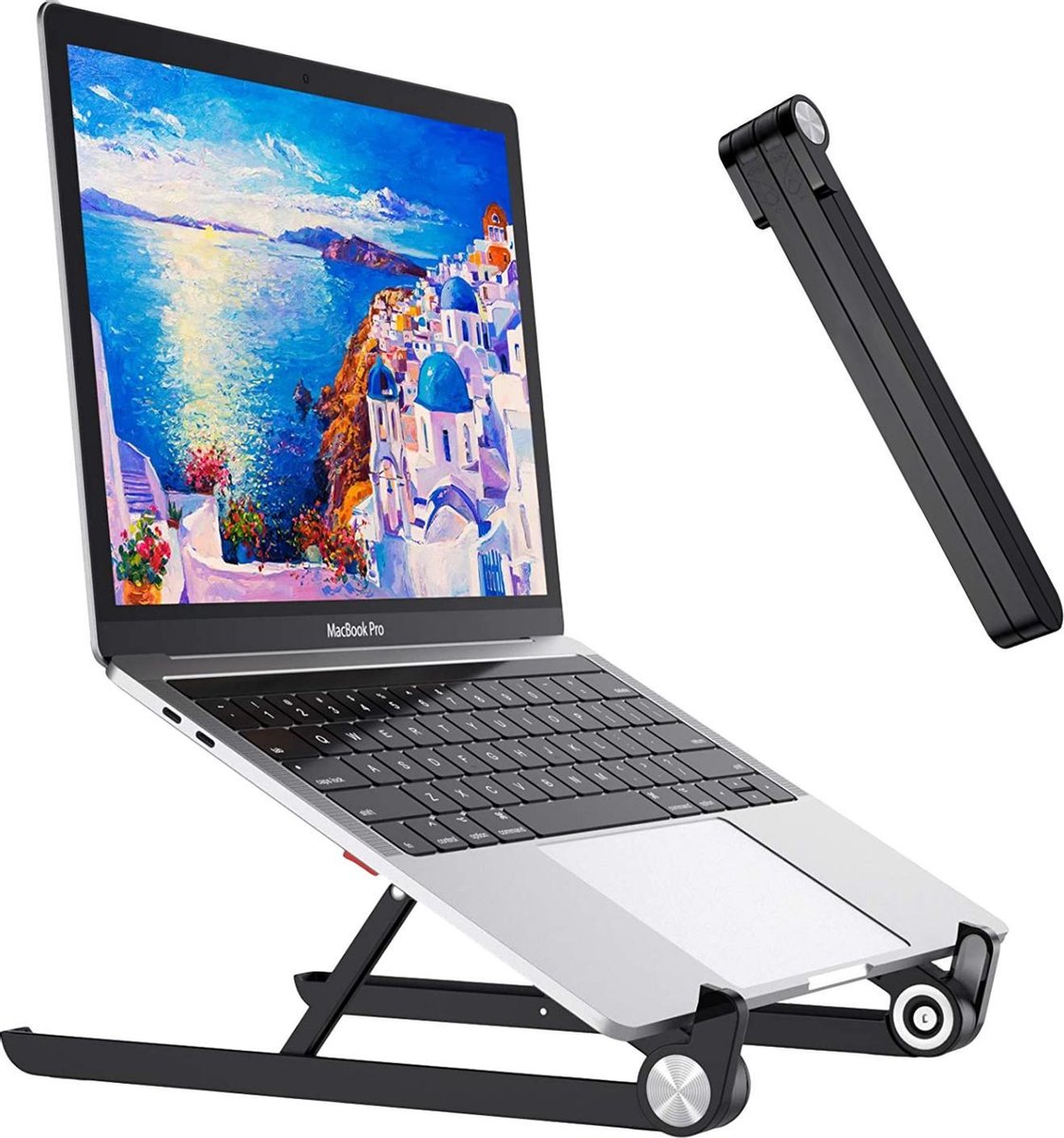 LURK® PRO Opvouwbare Laptopstandaard – Laptophouder / Tablethouder – Laptopverhoger – 11 t/m 17 inch