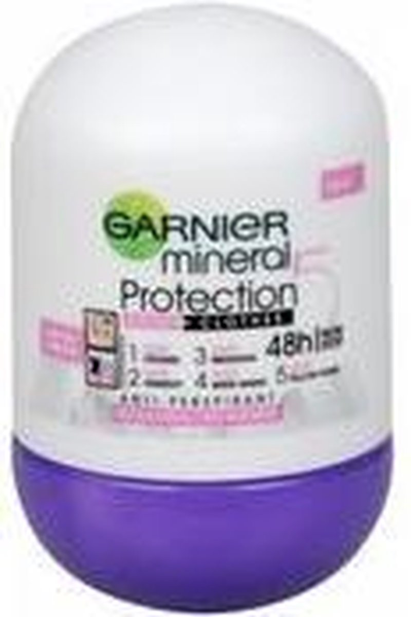 GARNIER - Ball antiperspirant Protection5 48h Non stop Cotton Fresh - 50ml