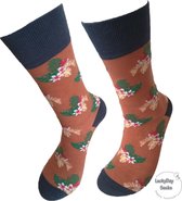 Verjaardag cadeautje  - Speciale Sokken - Leuke sokken - Vrolijke sokken - Luckyday Socks - Sokken met tekst - Aparte Sokken - Socks waar je Happy van wordt - Maat 36-41