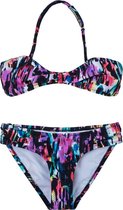 Bikini triangel met bandjes bij de nek  - Multi color 152-158