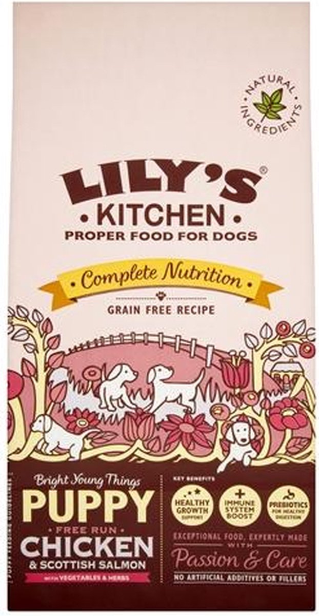 Lily's Kitchen Dog Puppy Chicken / Salmon 7 KG