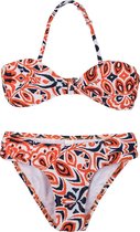 Bikini triangel met bandjes bij de nek  - Oranje 164-170