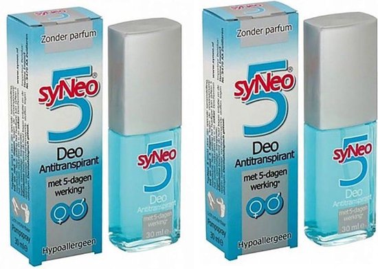 SyNeo 5 Deodorant Anti-Transpirant 2x30ml | bol.com