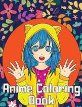 Anime Coloring Book