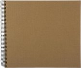 GOLDBUCH GOL-25609 spiraal album BELLA VISTA Coffee Bronze als fotoalbum, 34x30 cm