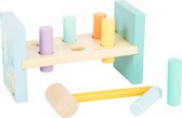 LissieLife Houten Hamerbank voor Kinderen - Hamerspel - Hamerbank Speelgoed - Pastel