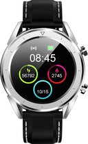 Belesy® Businessmodel - Smartwatch - Stappenteller - Zilver