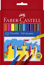 Kleurstift Faber Castell set à 12 stuks | Faber Castell | Stiften | Viltstiften | Kleurstiften | Marker | Stift | Faber castell polychromos | Stiften kinderen | Faber castell stift