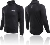 Boxeur Des Rues - High Collar Full Zip Slim Fit Sweatshirt - Zwart - XL