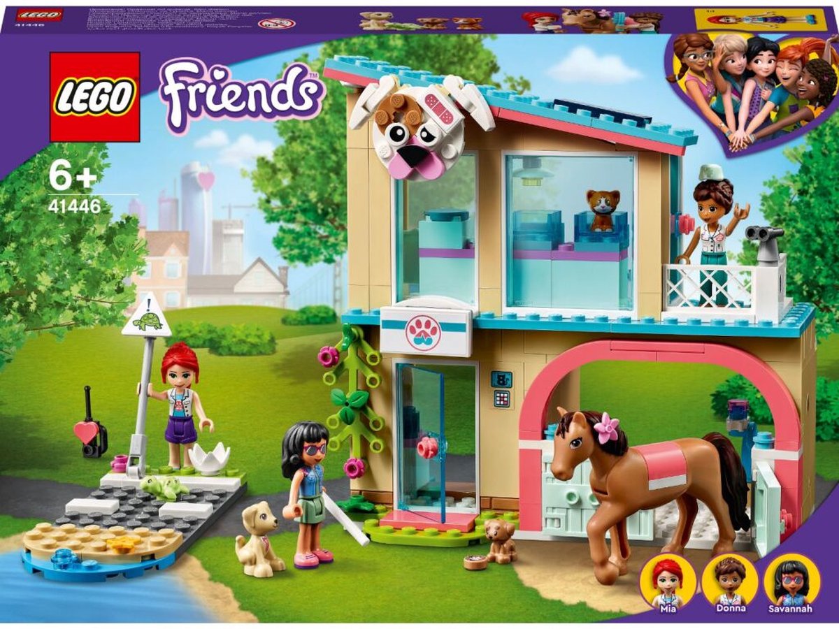 LEGO Friends Heartlake City Dierenkliniek - 41446 - LEGO