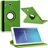 Samsung Galaxy Tab E 9,6 inch Tab E T560 / T561 - Multi Stand Case - 360 Draaibaar Tablet hoesje - Tablethoes - Groen