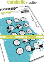 Carabelle Studio Cling stamp - A7 inky circles