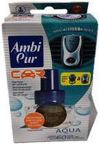 Ambi Pur Navulling - Auto Geurverspreider Aqua - Voordeelset (2 x 8ml)