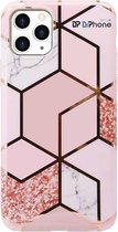DrPhone SC3 - iPhone 11 Case - Telefoonhoes - Case - Marmeren Patroon - Roze
