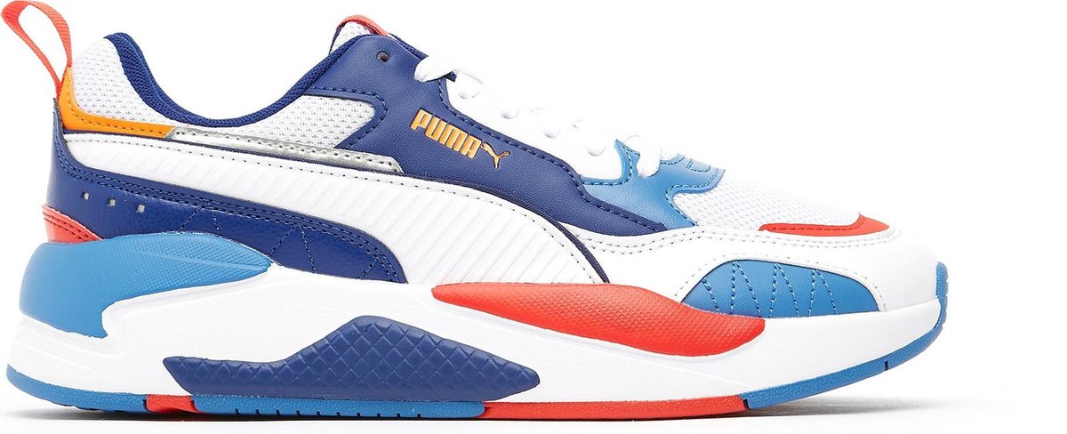 Puma X-Ray 2 Square Sneakers Wit/Blauw Kinderen - Maat 38 - PUMA