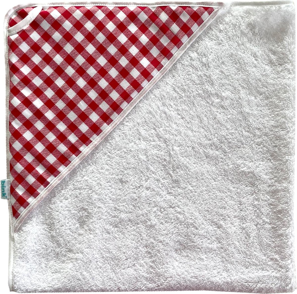 BINK Bedding Badcape BB (ruit) Rood