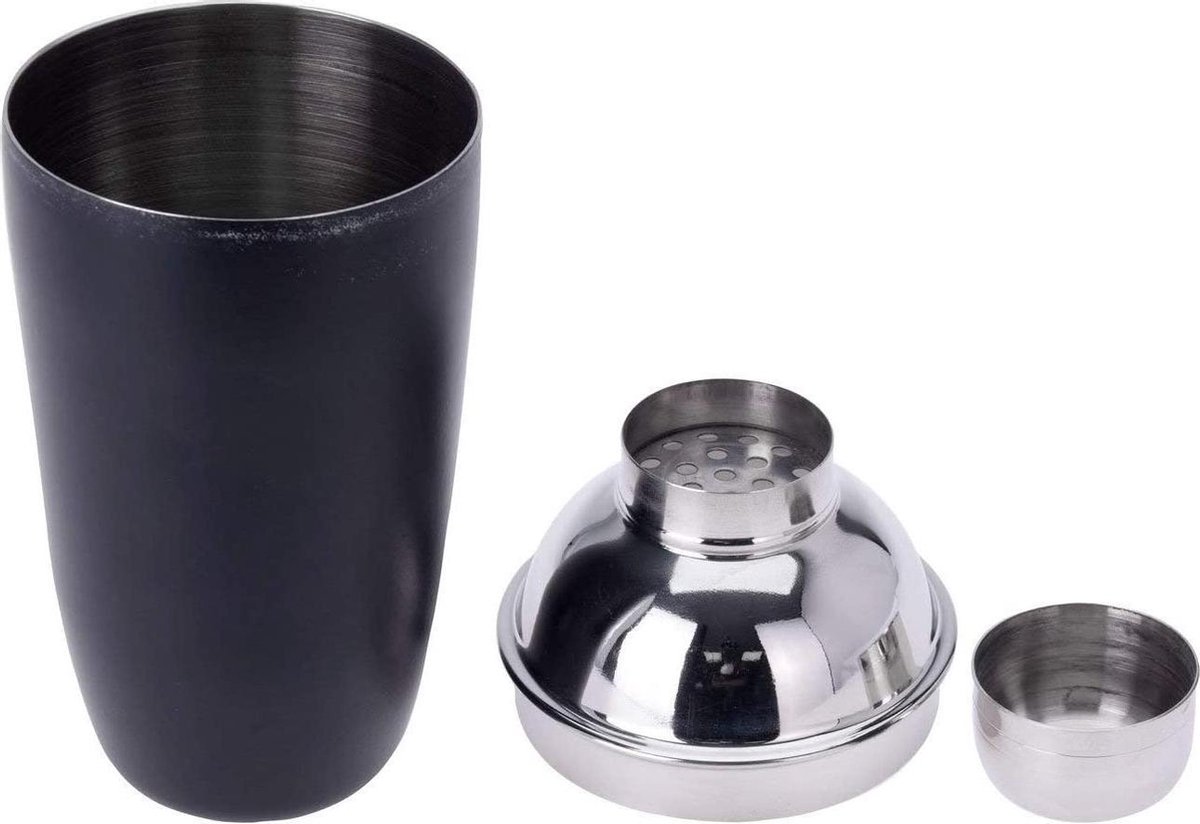 Cocktailshakerset - 5 delig - mat zwart — cadeau in Kookcadeaus - foto 6