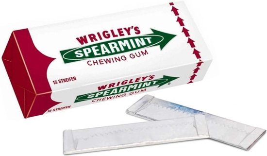 Wrigley&#39;s Spearmint - 8 x 15 stuks | bol.com