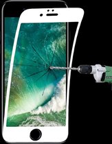 0.1mm 9H volledig scherm flexibele glasvezel gehard glasfilm voor iPhone SE 2020/8/7 (wit)